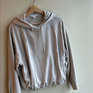Athleta Light Gray Hoodie